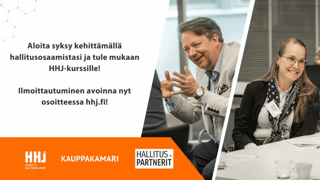 Syk­syn HHJ-kurs­sin ilmoit­tau­tu­mi­nen on nyt auki!